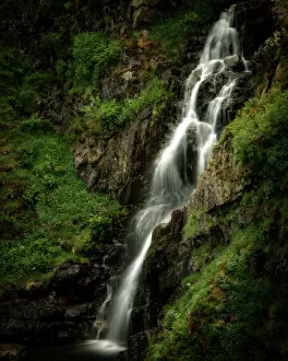 Related Images Collection: Grey Mares Tail waterfall, Dumfries and Galloway, Scotland, United Kingdom, Europe