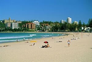 Oceania Collection: Manly Beach, Manly, Sydney, New South Wales, Australia