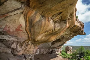 South Africa Collection: San rock art, Cederberg mountains, Western Cape, South Africa, Africa