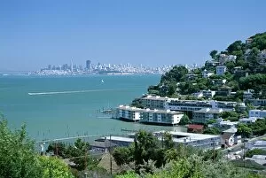 Oceanic Oceanic Collection: Sausalito, a town on San Francisco Bay in Marin County