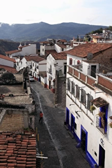 12 Jun 2010 Glass Place Mat Collection: Taxco, colonial town well known for its silver markets, Guerrero State