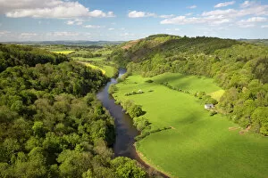 Beautiful Collection: View over Wye Valley from Symonds Yat Rock, Symonds Yat, Forest of Dean, Herefordshire