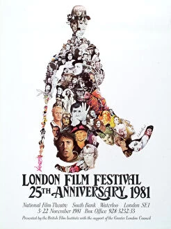 London Film Festival Posters Cushion Collection: 25th London Film Festival - 1981