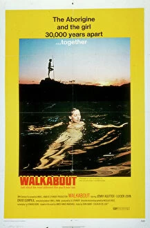 Film Photographic Print Collection: Film Poster for Nicholas Roegs Walkabout (1970)
