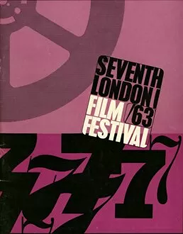 London Film Festival Posters Jigsaw Puzzle Collection: London Film Festival Poster - 1963