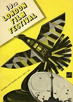 Film Photographic Print Collection: London Film Festival Poster - 1975