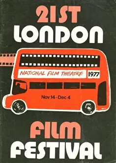 Film Mouse Mat Collection: London Film Festival Poster - 1977