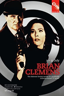 Film Metal Print Collection: Poster for Brian Clemens Season at BFI Southbank (2 - 31 July 2010)
