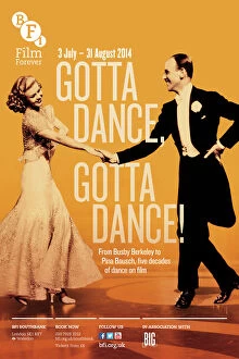 Film Greetings Card Collection: Poster for Gotta Dance, Gotta Dance Season at BFI Southbank (3 July - 31 August 2014)