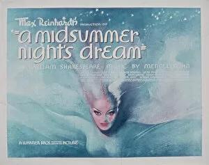 Film Collection: Poster for Max Reinhardts A Midsummer Nights Dream (1935)