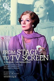 Film Fine Art Print Collection: Poster for From Stage to TV Screen Season at BFI Southbank (2 August - 26 September 2009)