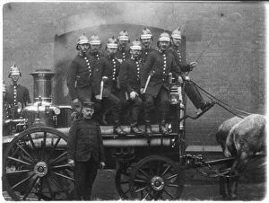 Film Framed Print Collection: Wigan Fire Brigade, 1902