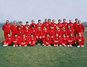 Rugby Canvas Print Collection: 1971 British Lions Tour Party Team Group