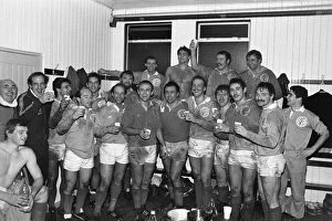 Hare Collection: The Midlands team celebrate their win over the All Blacks in 1983