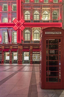 Shopping Collection: The Cartier shop on Old Bond Street illuminated at night, London