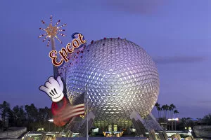 America Mouse Mat Collection: Epcot Center, Disneyland, Orlando, Florida, USA