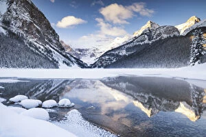 Related Images Collection: Lake Louise in Winter, Banff National Park, Alberta, Canada