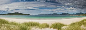 Scenic landscapes Metal Print Collection: Luskentyre Beach, Isle of Harris, Outer Hebrides, Scotland