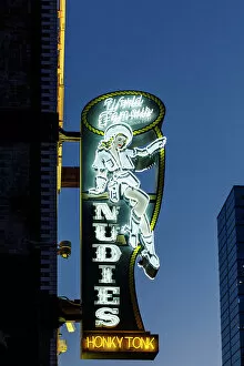 Related Images Collection: Nudies, Hony Tonk, Broadway, Nashville, Tennessee, USA