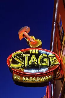 Related Images Photo Mug Collection: The Stage, Broadway, Nashville, Tennessee, USA