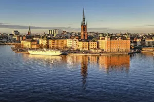 Northen Europe Collection: View of the old town Gamla Stan in Stockholm, Sweden