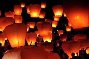China Collection: Lantern Festival in Taiwan