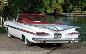 Chevrolet Collection: Chevrolet Impala convertible 1959 White