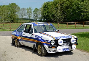 26 May 2013 Framed Print Collection: Ford Escort Mk. 2 (Rothmans Rally livery) 1979 White Rothmans livery
