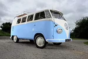 Icon Collection: VW Classic Camper van 1958 blue white
