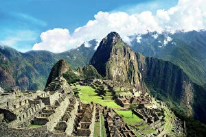 Historical sites Jigsaw Puzzle Collection: Peru, Machu Picchu, The lost city of the Inca