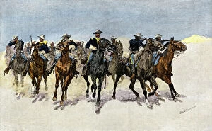 Us A Collection: Buffalo soldiers charging to the rescue