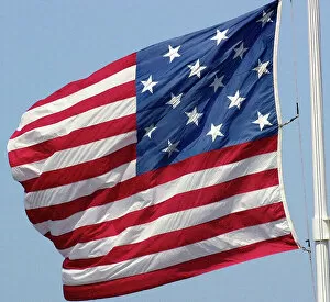 Us Flag Collection: Star-spangled banner, the 15-star US flag