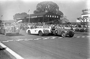 Chichester Canvas Print Collection: Motor racing at Goodwood, 28 May 1955