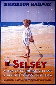 Summer Collection: Railway poster, c1908
