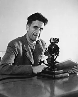 Micro Phone Collection: GEORGE ORWELL (1903-1950). Pseudonym of Eric Blair. English novelist and essayist