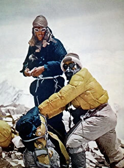 Exploration Collection: SIR EDMUND HILLARY (1919-2008). New Zealand mountaineer and explorer. Sir Edmund Hillary