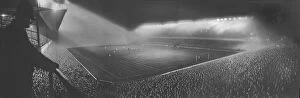 Glasgow Photo Mug Collection: Second floodlit match at Highbury Stadium