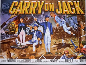 Movie Posters Mouse Mat Collection: Carry On Jack theatrical Poster (original)