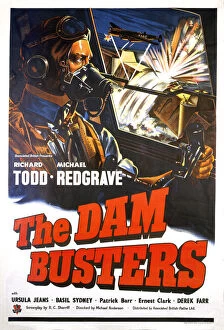 Movie Posters Jigsaw Puzzle Collection: The Dam Busters One Sheet Poster
