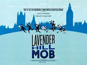Film Poster Print Collection: Lavender Hill Mob re-issue quad poster