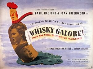 Film Greetings Card Collection: Whisky Galore! (1949) UK quad poster
