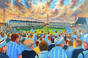 Related Images Photographic Print Collection: Highfield Road Stadium Fine Art - Coventry City Football Club