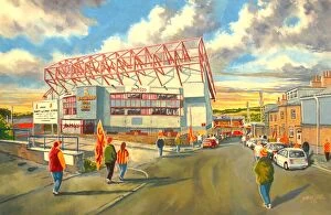 Bradford Mouse Mat Collection: Valley Parade Stadium Fine Art - Bradford City Football Club