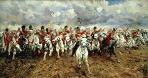 Uniform Collection: Scotland forever, by Elizabeth Southerden Thompson, oil on canvas, 1881