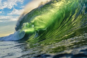 Beauty In Nature Collection: Backlit Wave