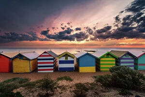 Repetition Collection: Brighton Bathing Boxes