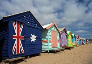 Victoria Australia Collection: Brighton beach