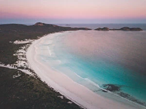 Australia Collection: Cape le grand aerial sunset