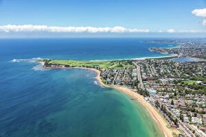 Aerial Views Framed Print Collection: Collaroy, NSW