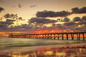 Built Structure Collection: Grange Jetty Sunset, Adelaide, South Australia